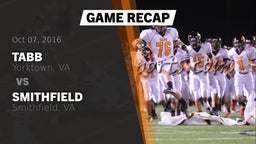 Recap: Tabb  vs. Smithfield  2016