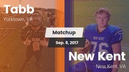 Matchup: Tabb  vs. New Kent  2017