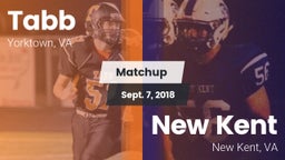 Matchup: Tabb  vs. New Kent  2018