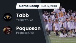 Recap: Tabb  vs. Poquoson  2018