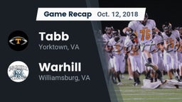 Recap: Tabb  vs. Warhill  2018