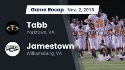 Recap: Tabb  vs. Jamestown  2018