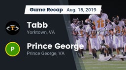 Recap: Tabb  vs. Prince George  2019