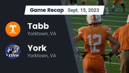 Recap: Tabb  vs. York  2023
