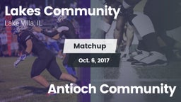 Matchup: Lakes Community HS vs. Antioch Community  2017