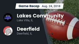 Recap: Lakes Community  vs. Deerfield  2018