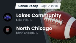 Recap: Lakes Community  vs. North Chicago  2018