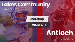 Matchup: Lakes Community HS vs. Antioch  2018