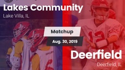 Matchup: Lakes Community HS vs. Deerfield  2019