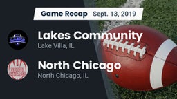 Recap: Lakes Community  vs. North Chicago  2019