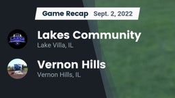 Recap: Lakes Community  vs. Vernon Hills  2022