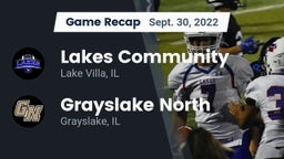 Recap: Lakes Community  vs. Grayslake North  2022