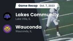 Recap: Lakes Community  vs. Wauconda  2023
