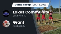 Recap: Lakes Community  vs. Grant  2023