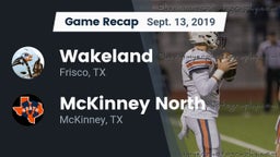 Recap: Wakeland  vs. McKinney North  2019