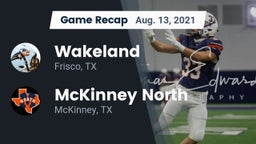 Recap: Wakeland  vs. McKinney North  2021