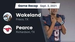 Recap: Wakeland  vs. Pearce  2021