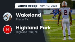 Recap: Wakeland  vs. Highland Park  2021