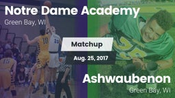 Matchup: Notre Dame Academy vs. Ashwaubenon  2017