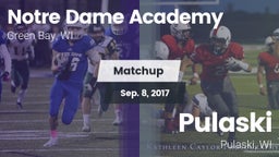 Matchup: Notre Dame Academy vs. Pulaski  2017