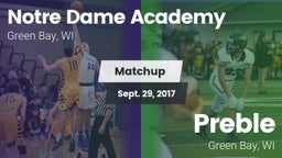 Matchup: Notre Dame Academy vs. Preble  2017