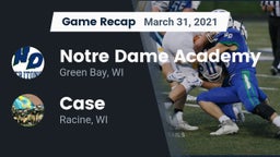 Recap: Notre Dame Academy vs. Case  2021