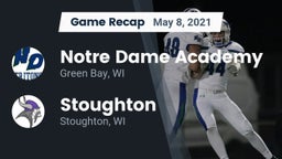 Recap: Notre Dame Academy vs. Stoughton  2021