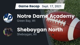 Recap: Notre Dame Academy vs. Sheboygan North  2021