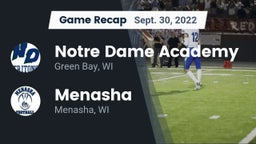 Recap: Notre Dame Academy vs. Menasha  2022
