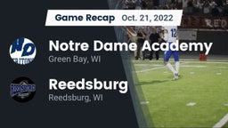 Recap: Notre Dame Academy vs. Reedsburg 2022