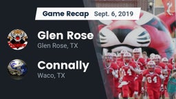 Recap: Glen Rose  vs. Connally  2019