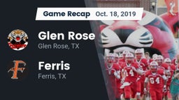 Recap: Glen Rose  vs. Ferris  2019