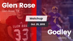 Matchup: Glen Rose High vs. Godley  2019