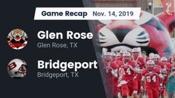 Recap: Glen Rose  vs. Bridgeport  2019