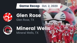 Recap: Glen Rose  vs. Mineral Wells  2020