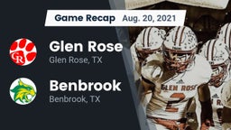 Recap: Glen Rose  vs. Benbrook  2021