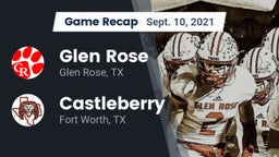 Recap: Glen Rose  vs. Castleberry  2021