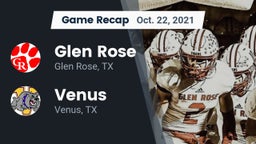 Recap: Glen Rose  vs. Venus  2021