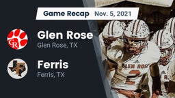 Recap: Glen Rose  vs. Ferris  2021