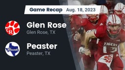 Recap: Glen Rose  vs. Peaster  2023