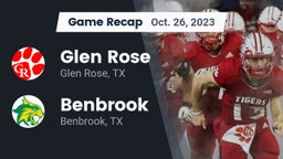 Recap: Glen Rose  vs. Benbrook  2023