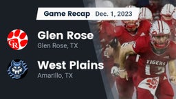 Recap: Glen Rose  vs. West Plains  2023