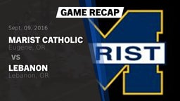 Recap: Marist Catholic  vs. Lebanon  2016