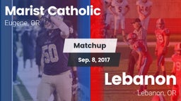 Matchup: Marist Catholic High vs. Lebanon  2017