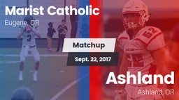 Matchup: Marist Catholic High vs. Ashland  2017