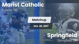 Matchup: Marist Catholic High vs. Springfield  2017