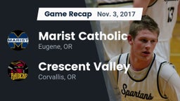 Recap: Marist Catholic  vs. Crescent Valley  2017