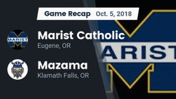 Recap: Marist Catholic  vs. Mazama  2018