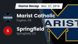 Recap: Marist Catholic  vs. Springfield  2018
