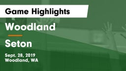 Woodland  vs Seton Game Highlights - Sept. 28, 2019
